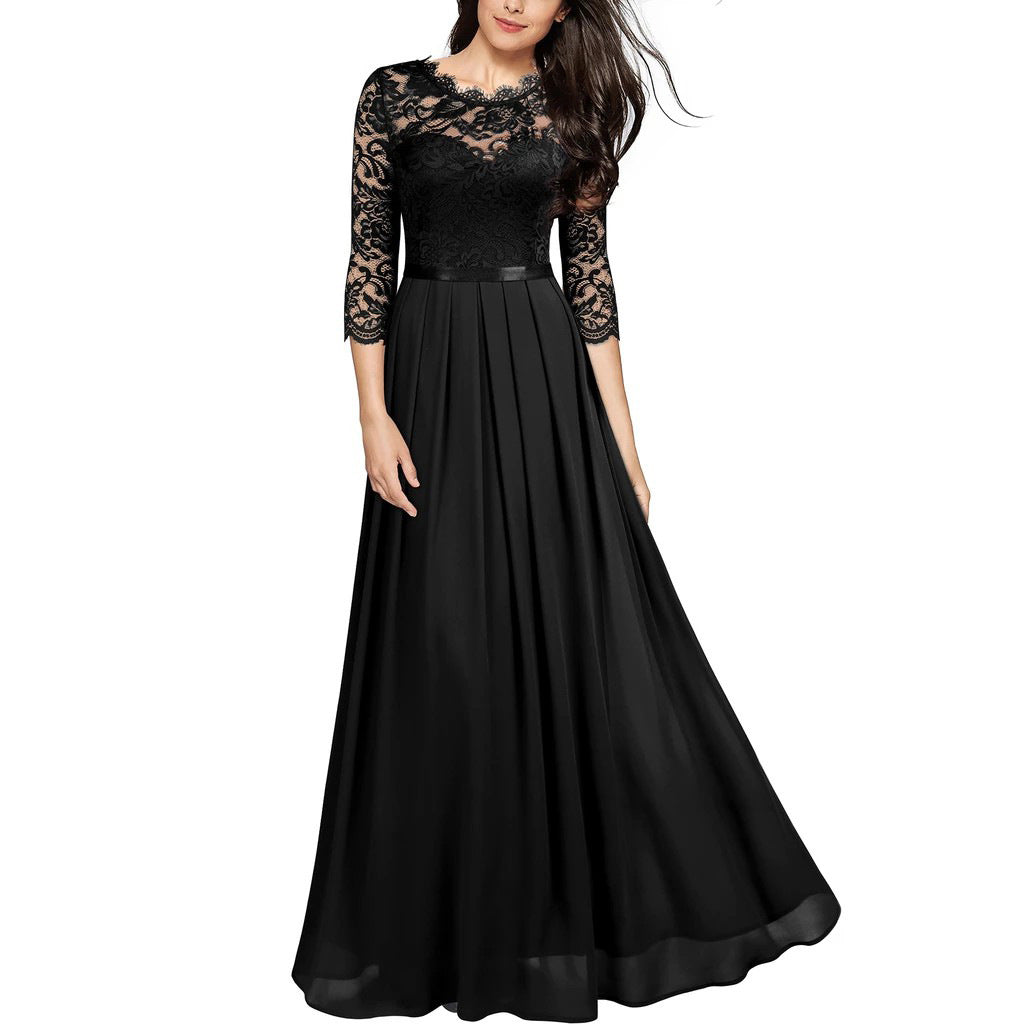 GR | Damenkleid für Hochzeitsgäste Abendkleid