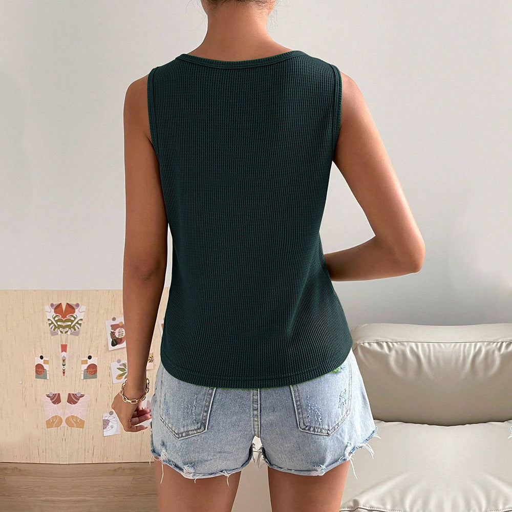 GR | Waffle Homewear Tank Top