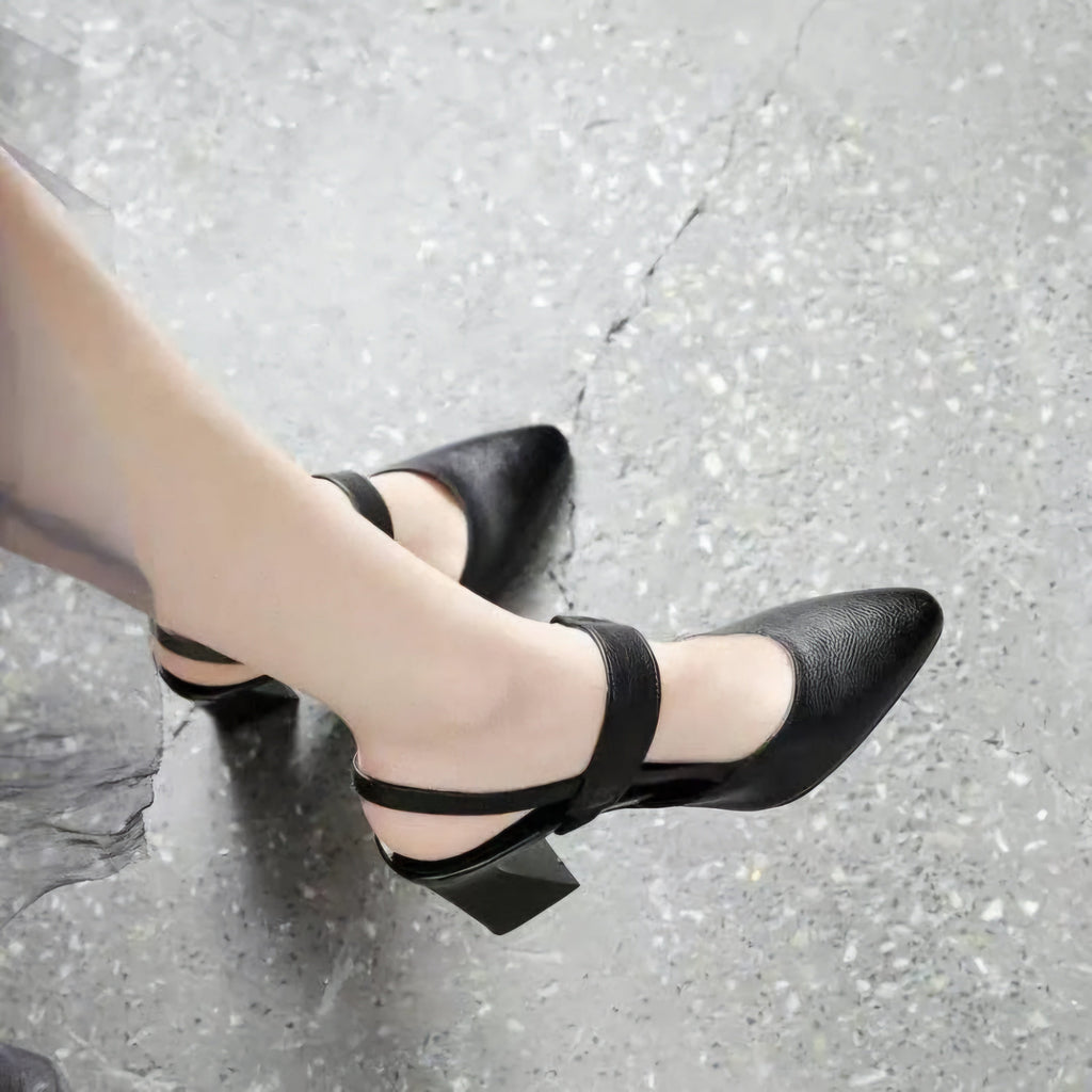 GR | Orthopedic sandals with heels