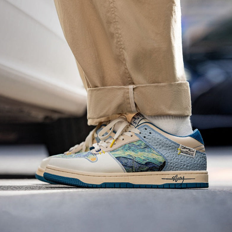 GR | Gogh Starry Night Inspired Sneakers