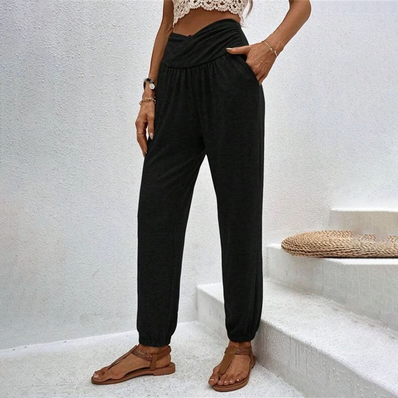 GR – Plain casual trousers
