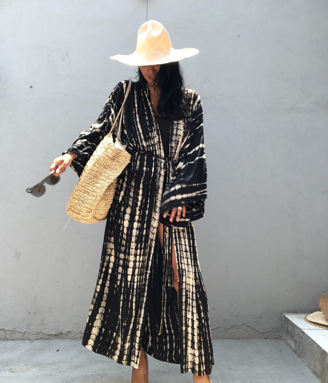 Damen Kaftan Kleid GR