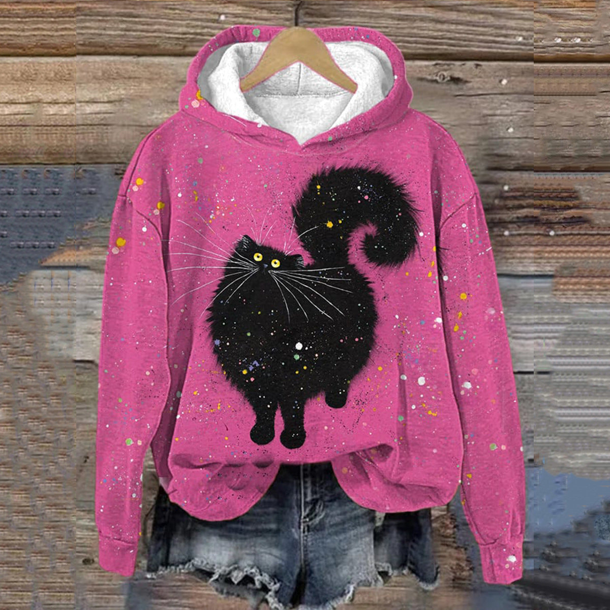 GR | Women's Sweatshirt with Puff Sleeves