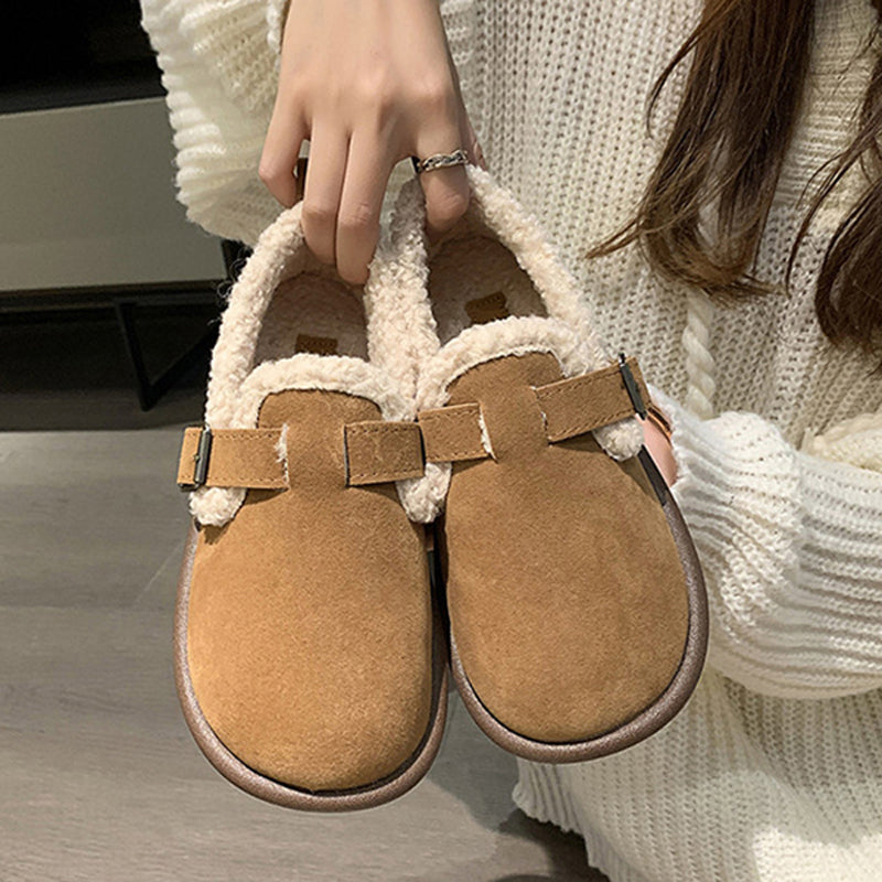 GR | Warm and Comfortable Flat Shoes