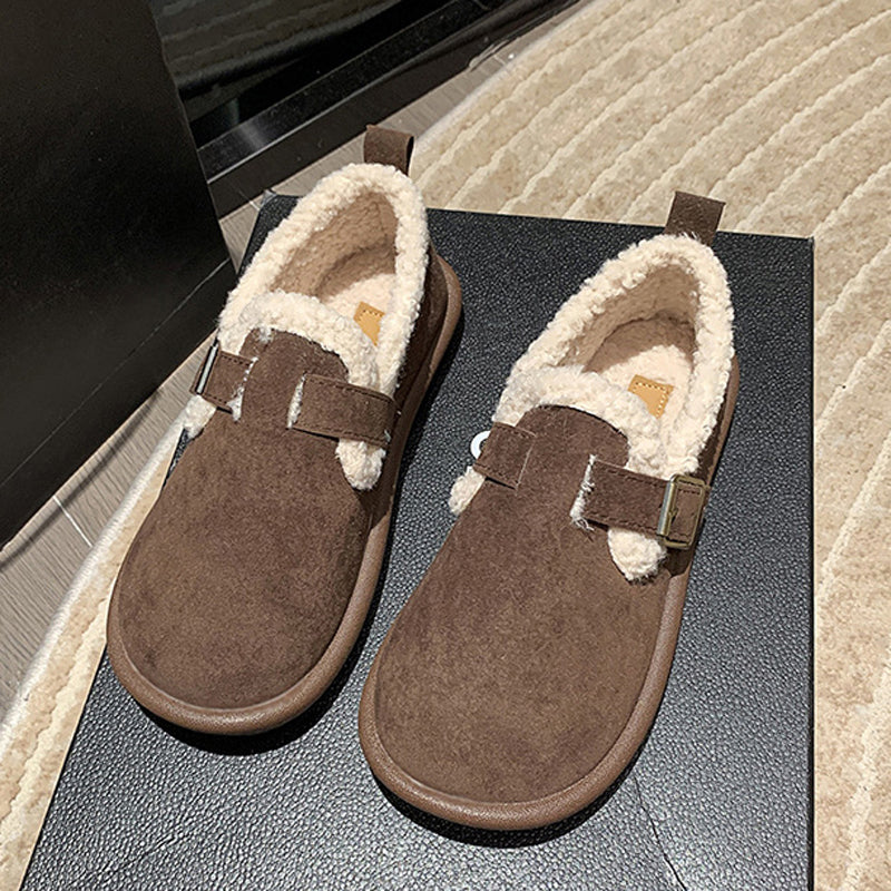 GR | Warm and Comfortable Flat Shoes