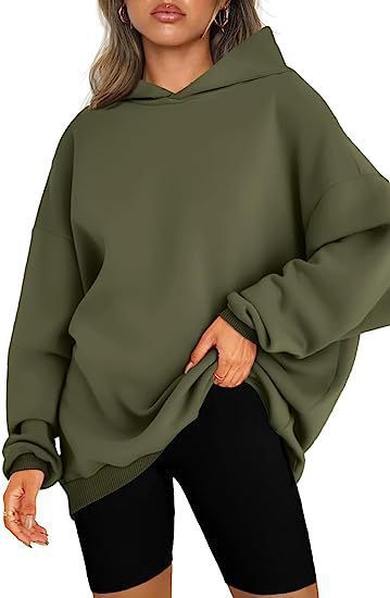 Damen oversized Kapuzenpullover GR