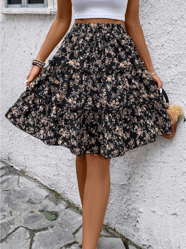 GR | Elegante Elastische Blumen Kleid