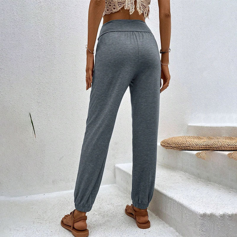 GR – Plain casual trousers
