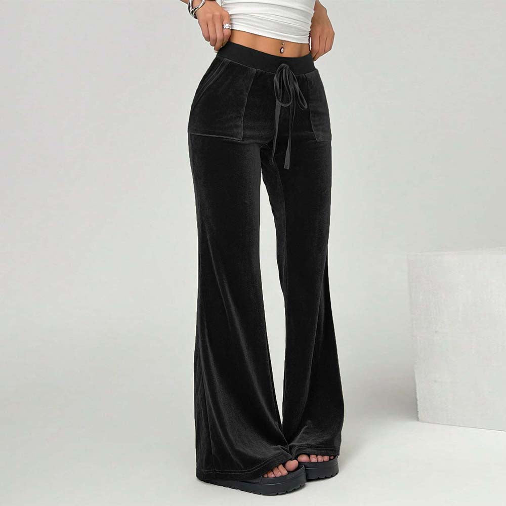Damen Weiche Flared Pants GR
