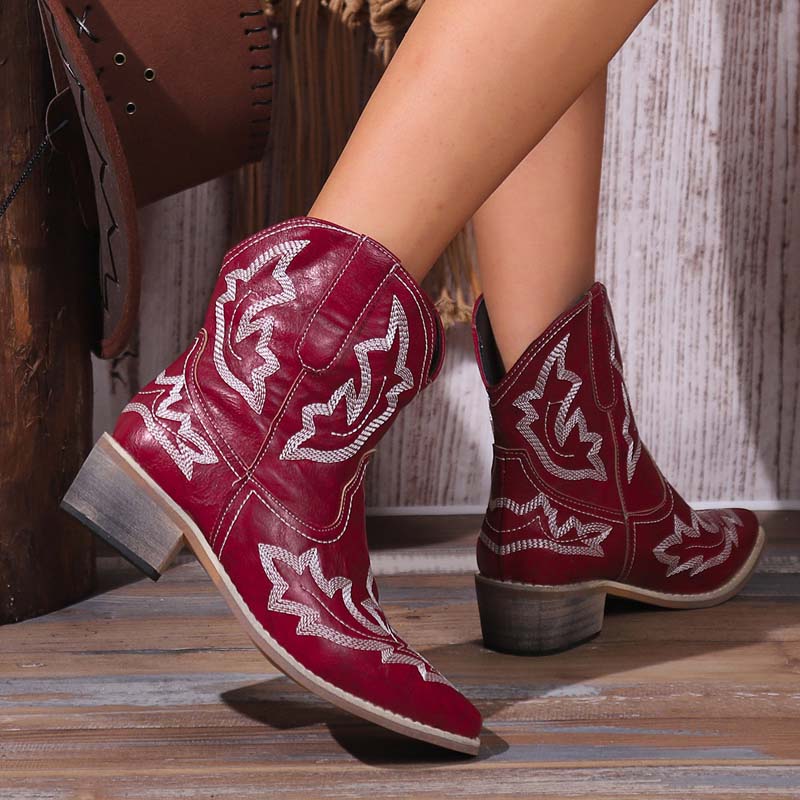 GR | Vintage Embroidered Boots