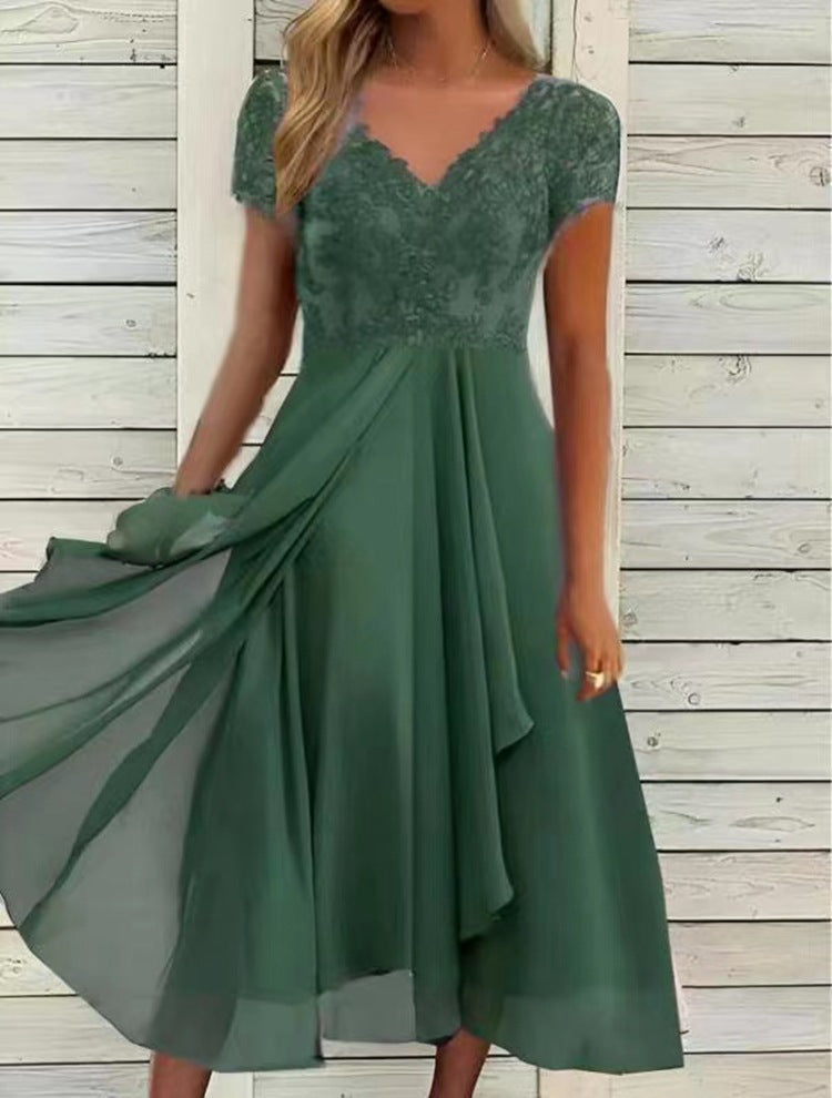 GR | Midikleid mit Frontschlitz