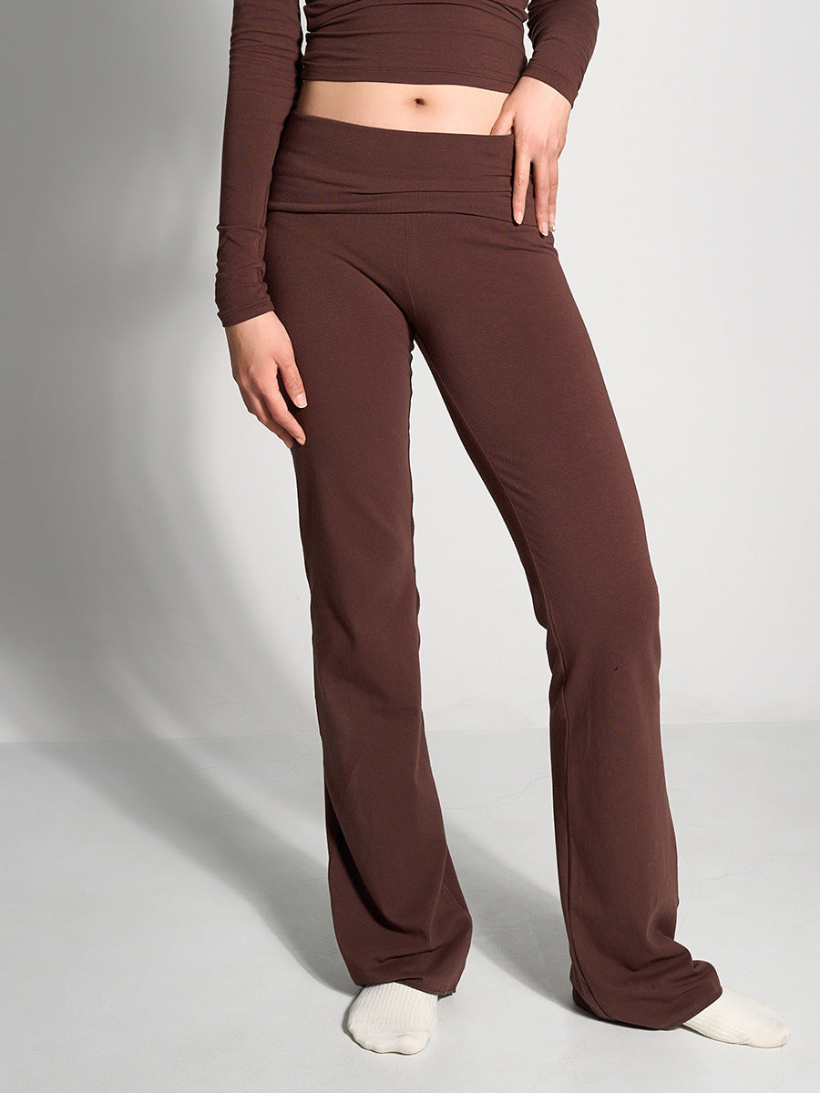GR | Wide-leg trousers - High waist - Various colours - Fits all body shapes