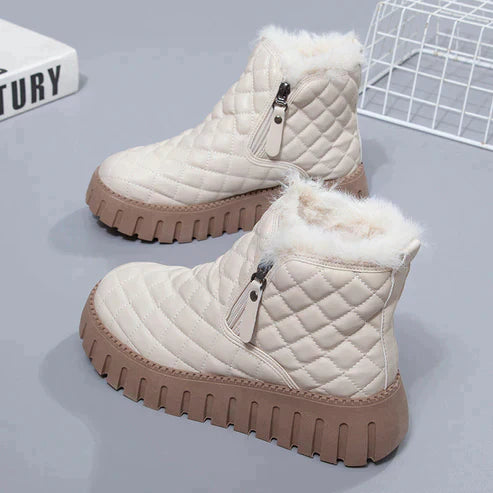 Cashmere winter boots for women