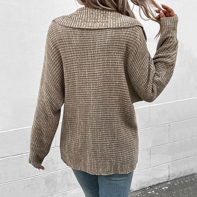 GR | Weinlese Strickpullover