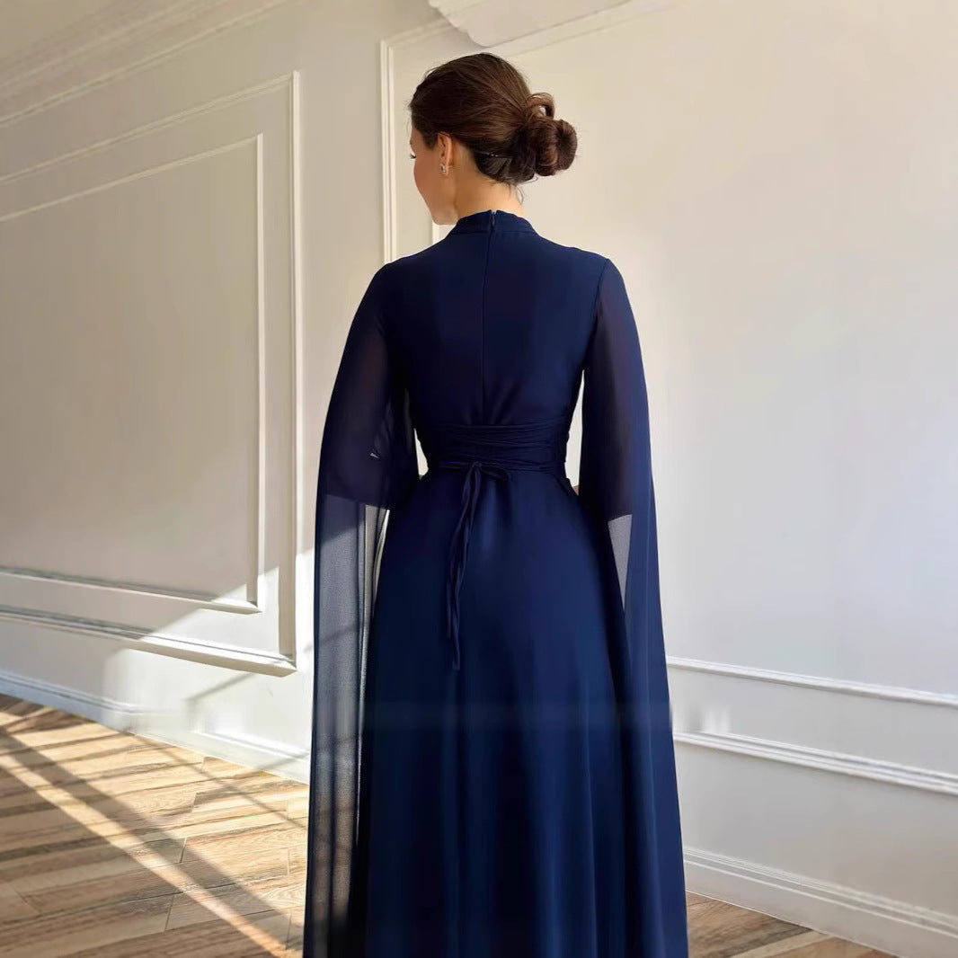 GR | Lightweight chiffon party cape