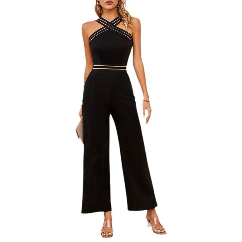 Women's elegant jumpsuit with a sophisticated cut and high-quality material, size [size missing]