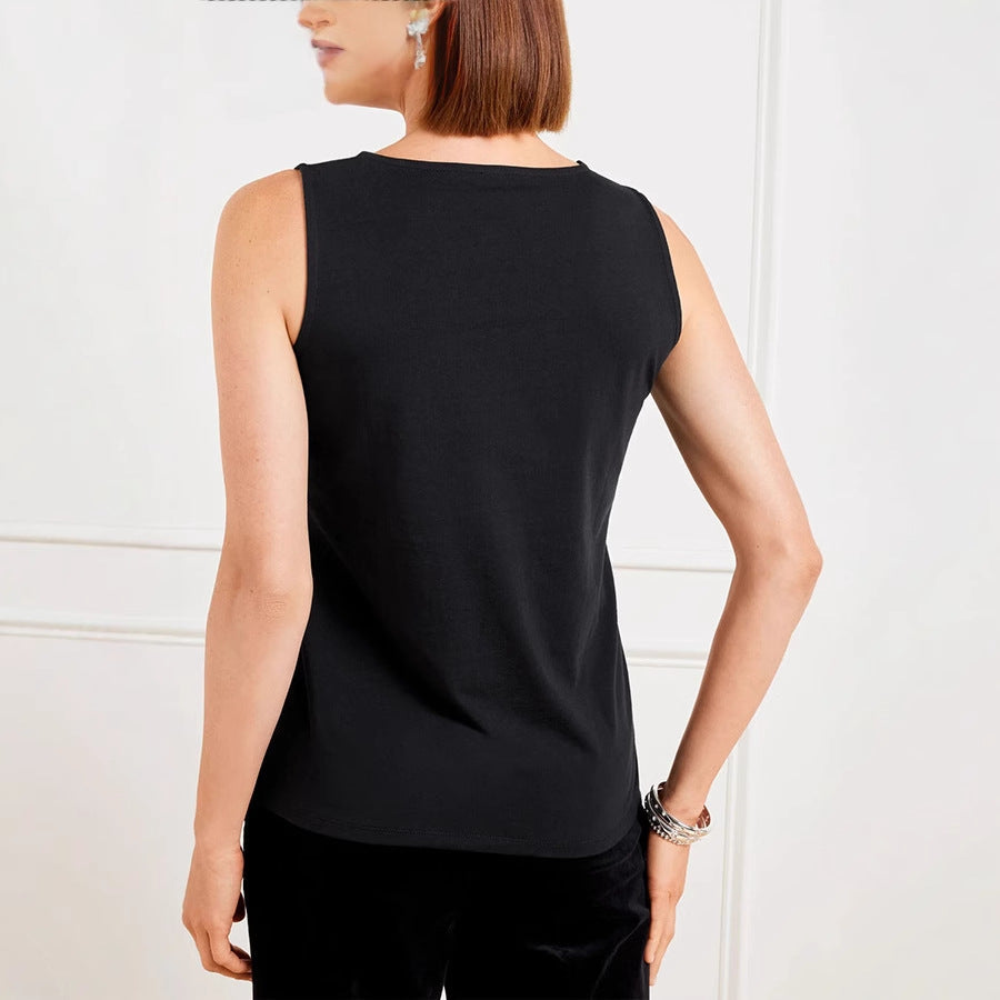Damen Funktionsbluse mit Pailletten GR