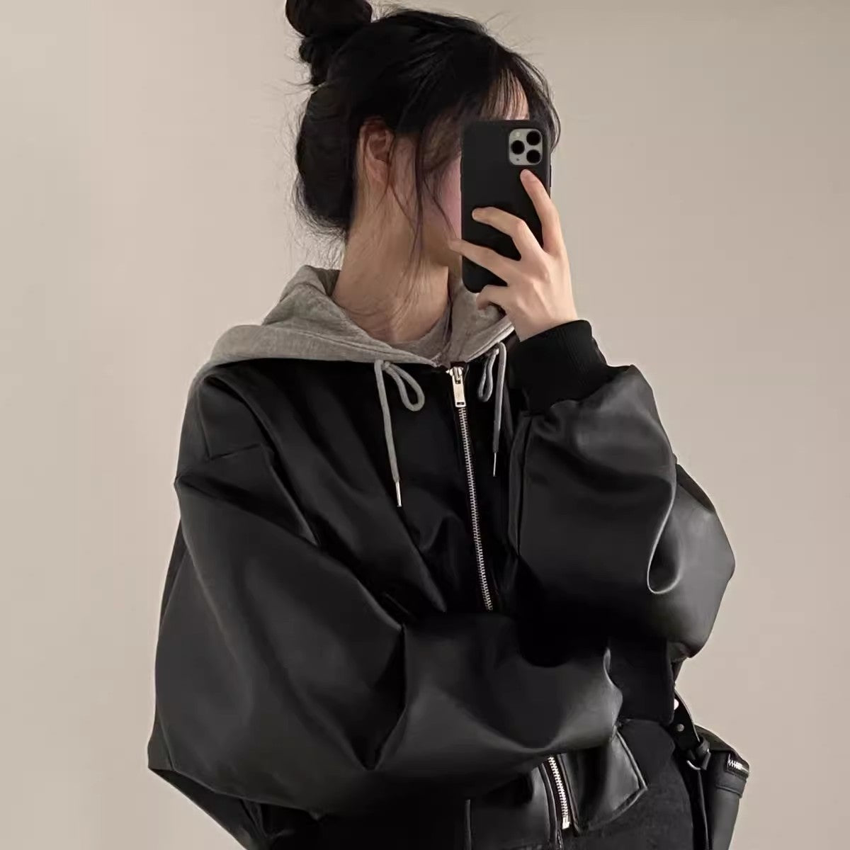 GR | Damen Oversize Kapuzenjacken
