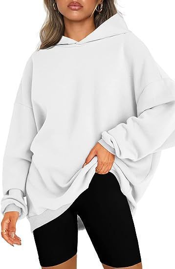 Damen oversized Kapuzenpullover GR