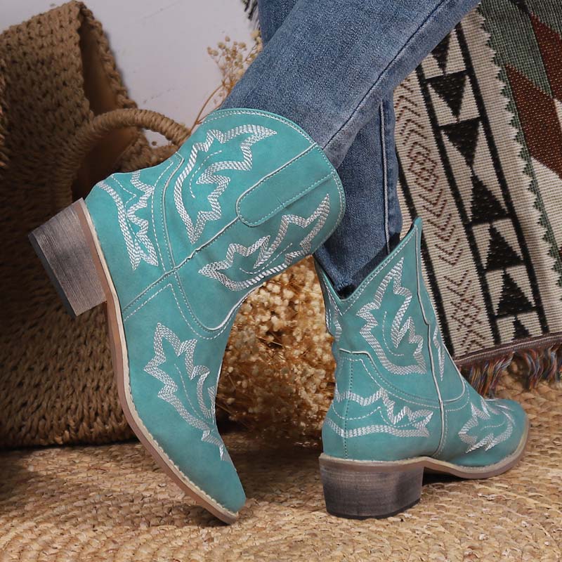 GR | Vintage Embroidered Boots