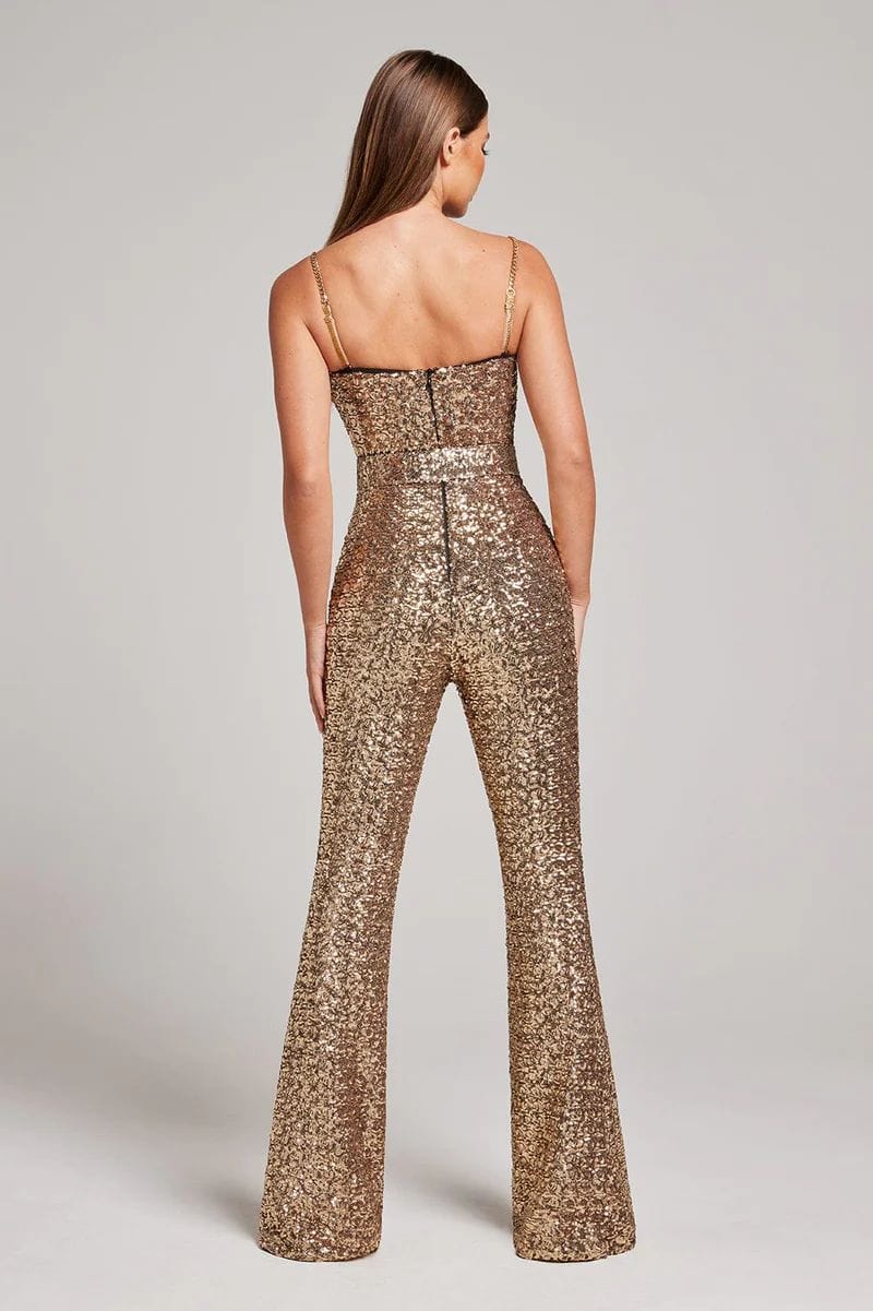 GR | Glittering Sequin Jumpsuit for Women