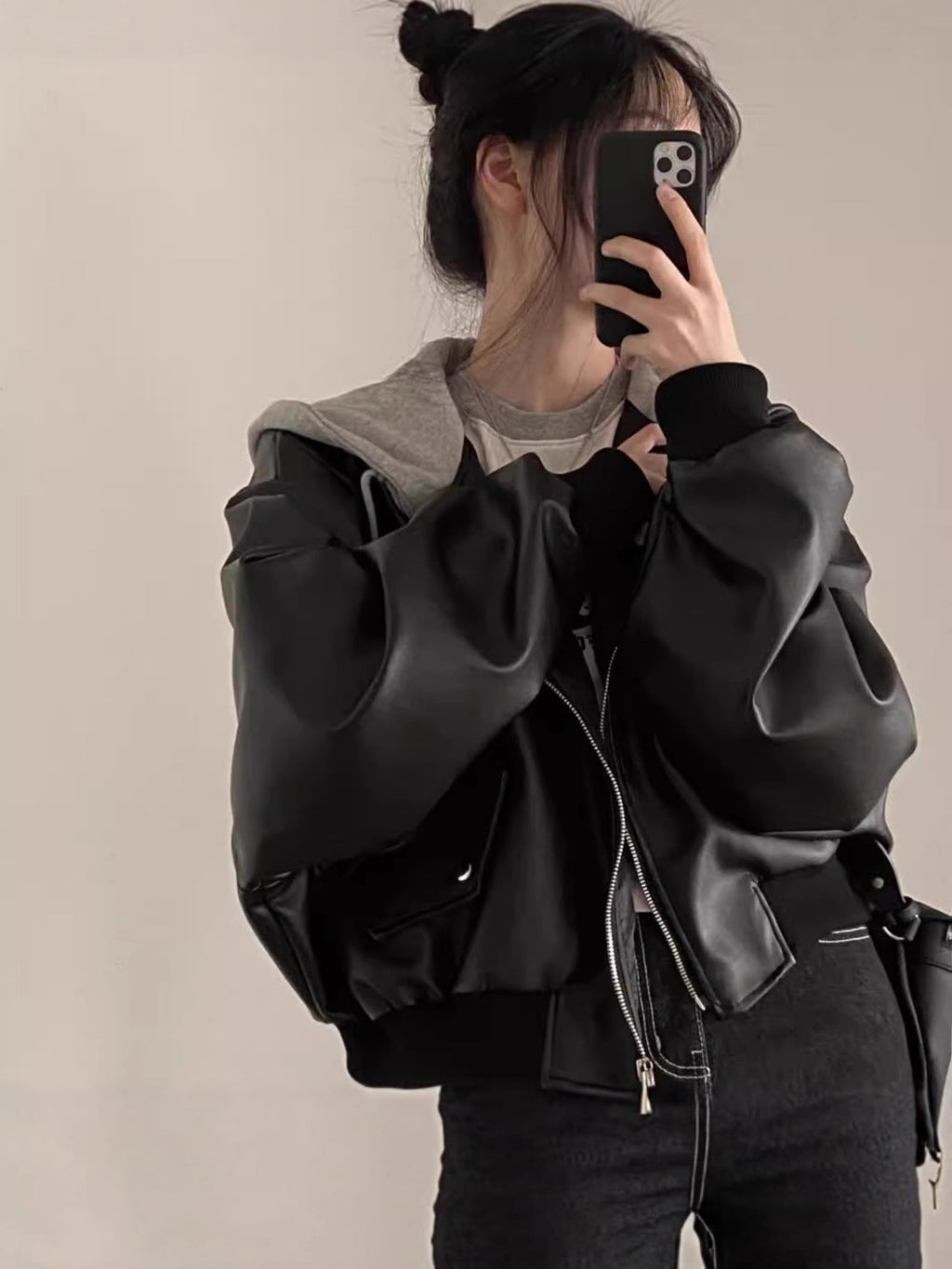 GR | Damen Oversize Kapuzenjacken