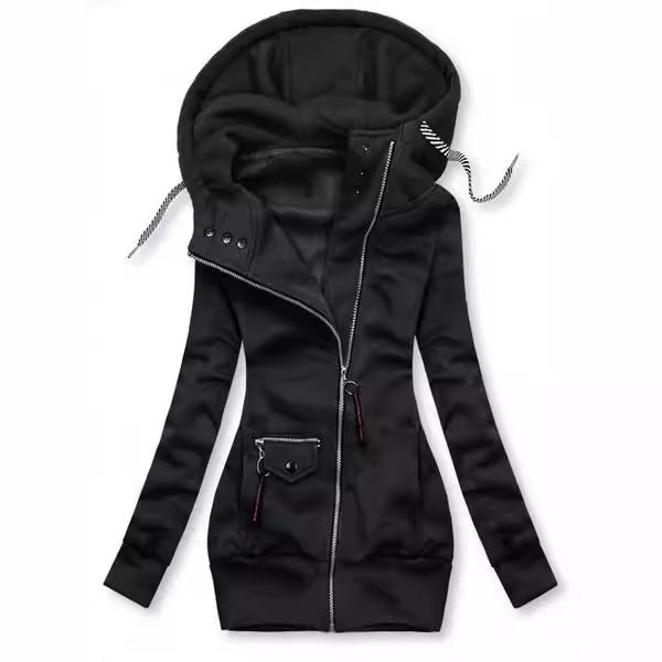 GR | Lässiger Slim Fit Sweatshirt mit Kapuzenpullover