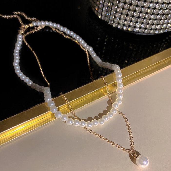GR | Paradise Pearl Set Necklace with Elegant Shine for Women
