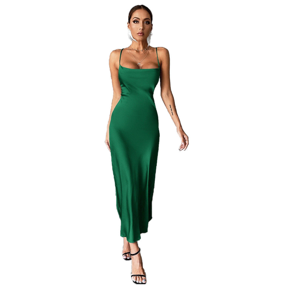 Women's elegant and flowing evening dress, size