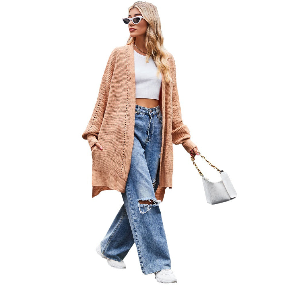 GR | Women's Long Sleeve Loose Fit Cardigan