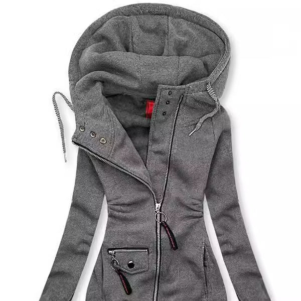 GR | Lässiger Slim Fit Sweatshirt mit Kapuzenpullover