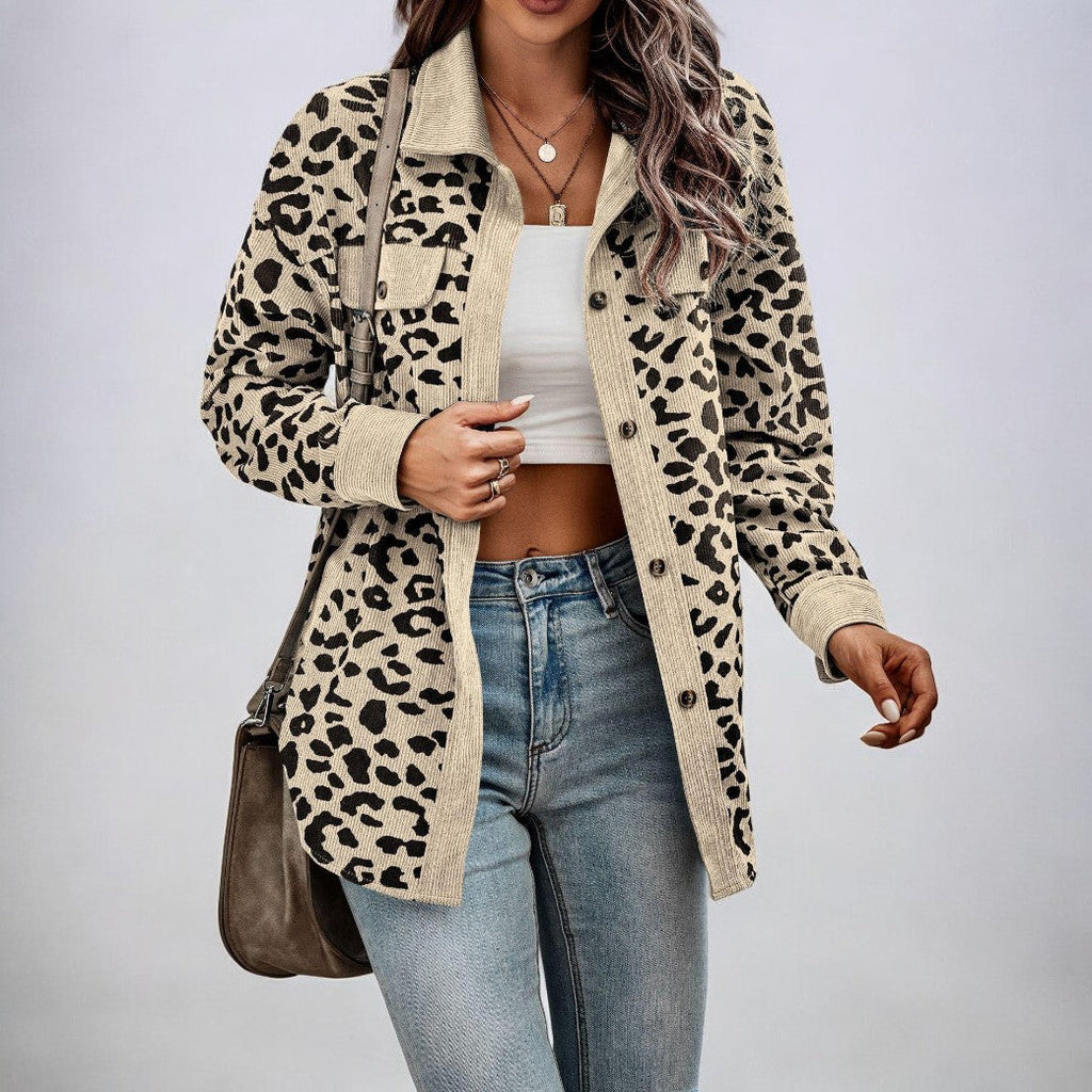 GR | Stylish leopard-print jacket