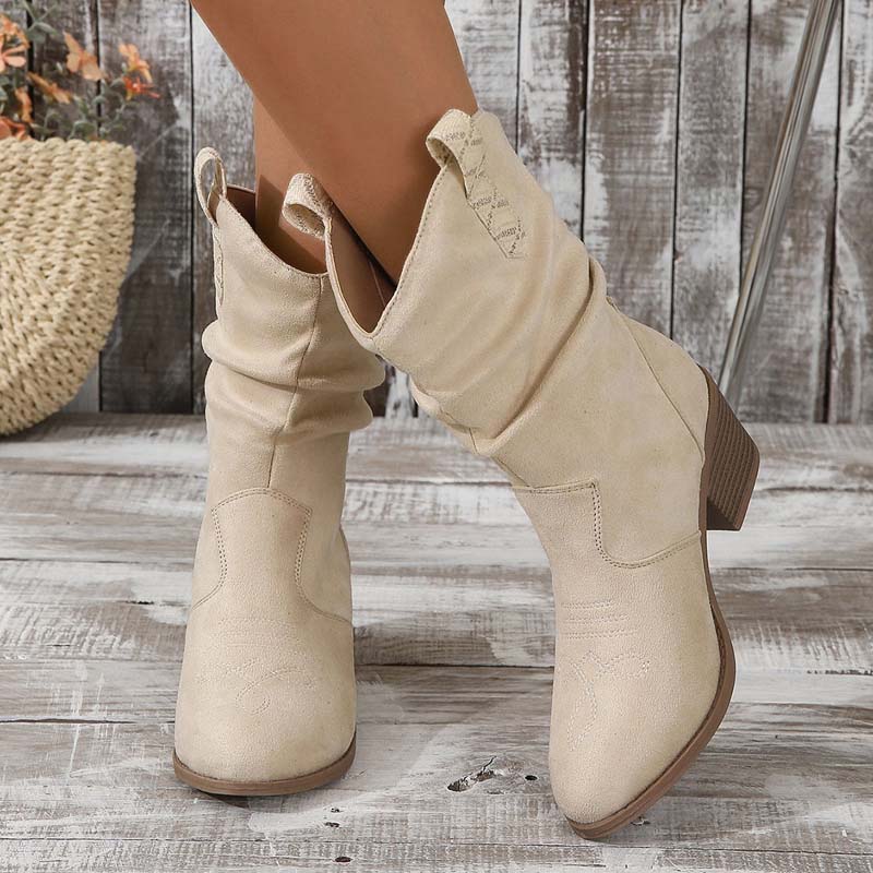 GR | Vintage Boots with Chunky Heel