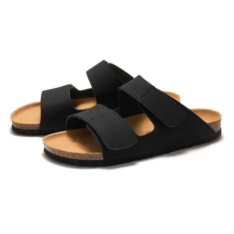 GR | Orthopedic sandals with buckle closure