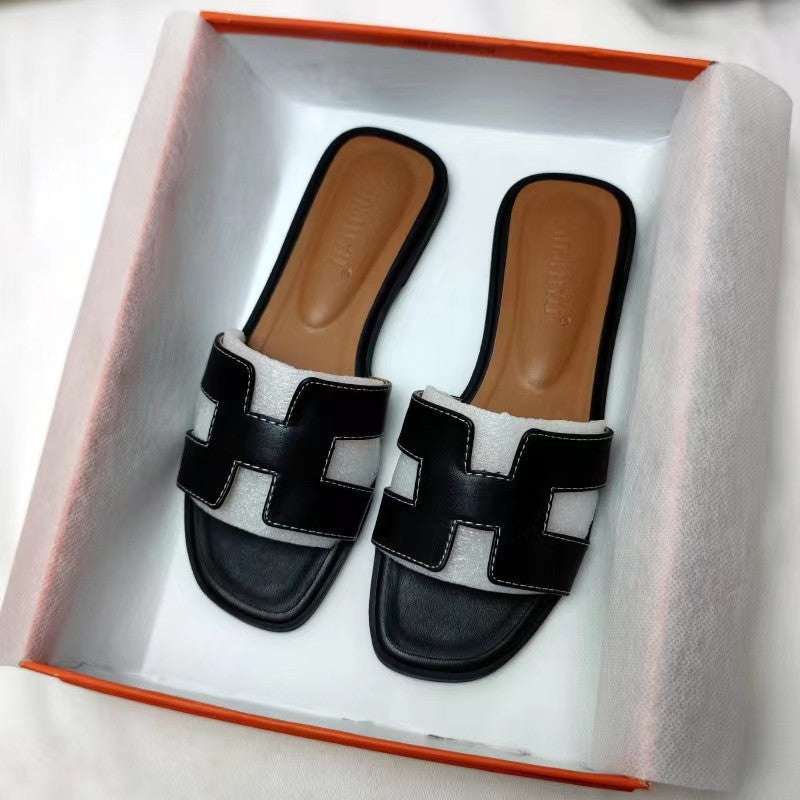 GR | Luxurious Flat Women's Slippers