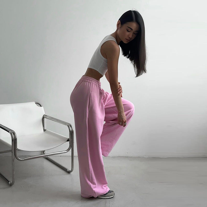 Damen lässige weite Sweatpants GR