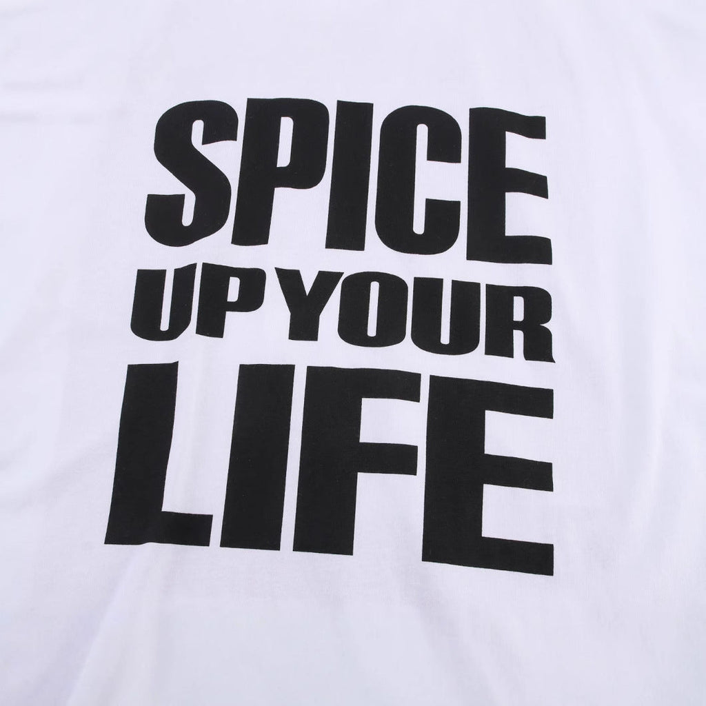 Women's oversized T-shirt with striking graphic print, size