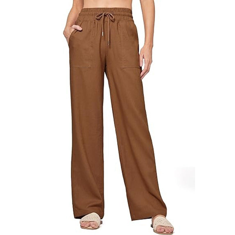 Damen Bequeme Weite Sommerhose GR