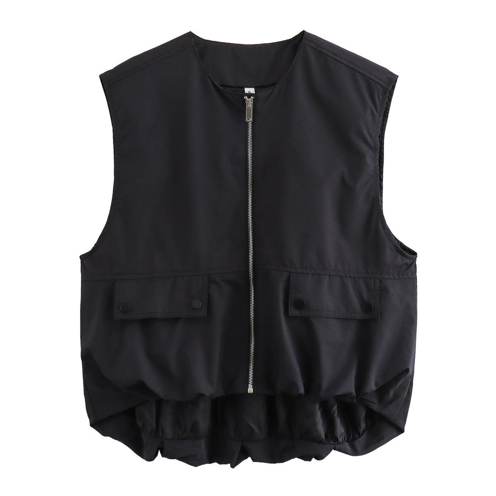 GRMODE | Relaxed Casual Cardigan Vest Tank Top
