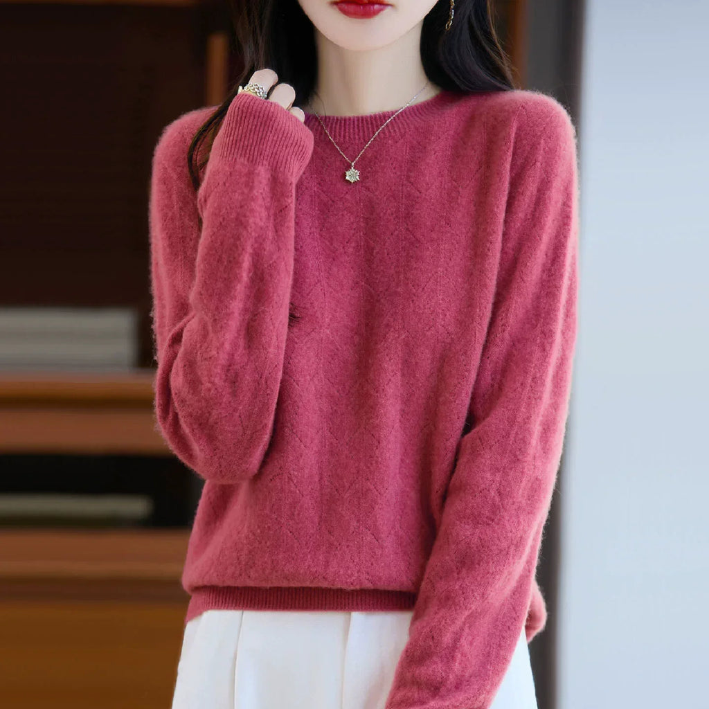 GR | Cashmere Sweater for Women, Elegant Knit Design, Soft & Warm
