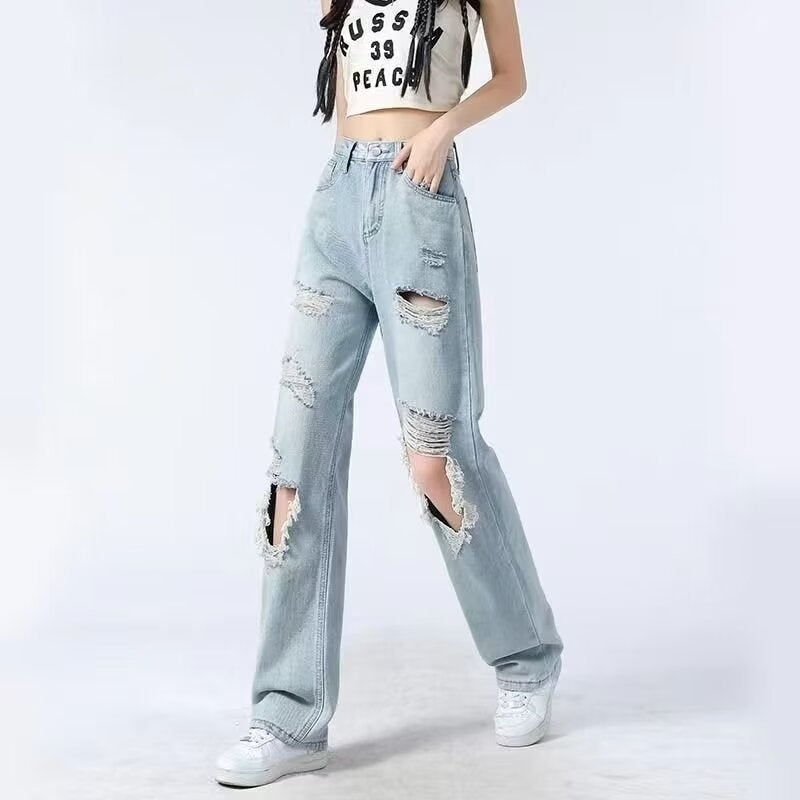 GR Damenjeans mit zerrissenen