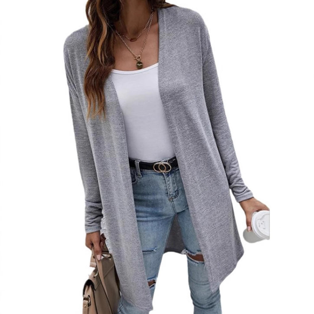 Damen Strick-Cardigan mit lässigem Schnitt und praktischen Taschen GR
