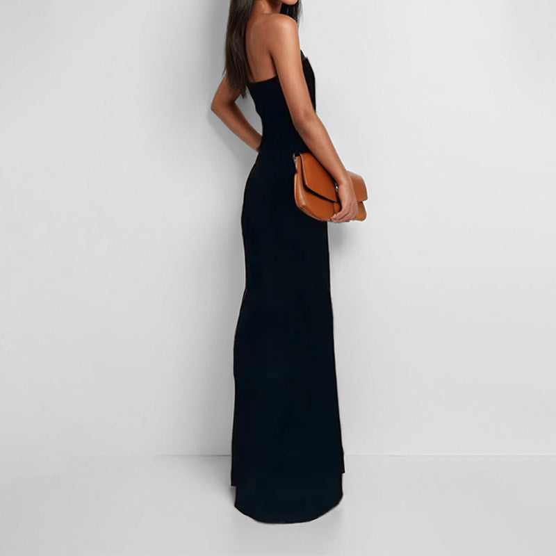 Women's jumpsuit with elegant off-the-shoulder design and wide leg, size [size]