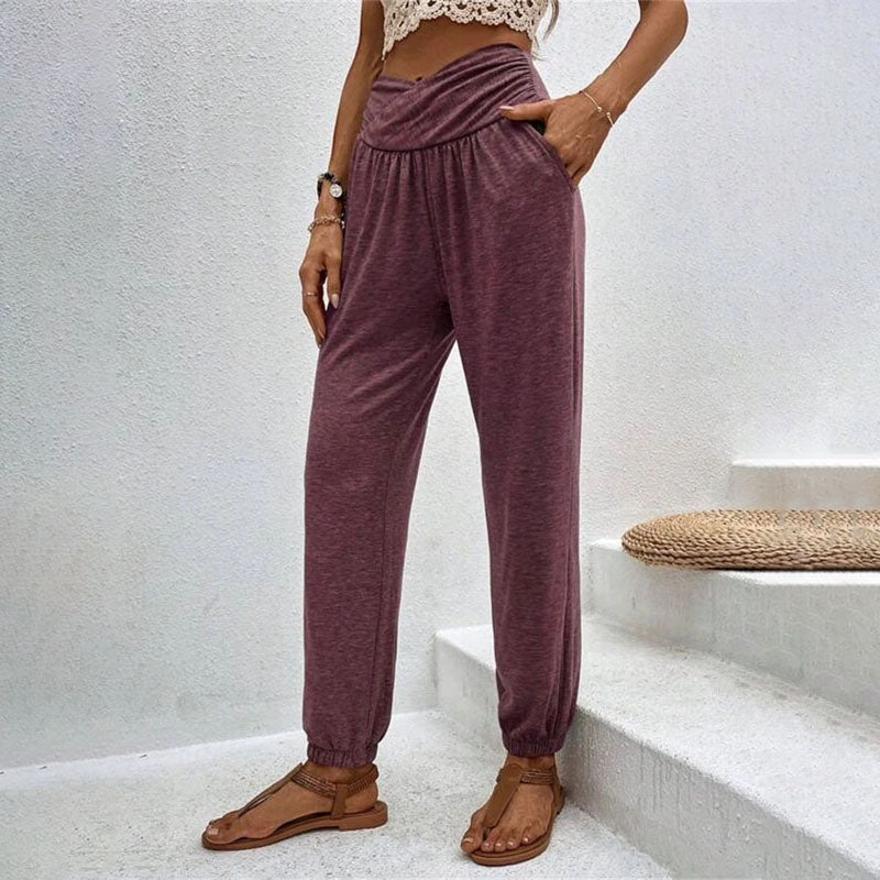 GR – Plain casual trousers