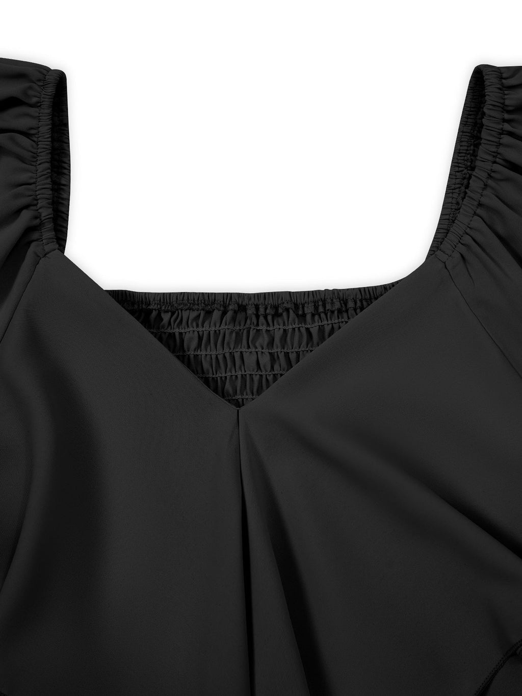 GR | Lässiges Kreuz V-Ausschnitt Kurzarm Wickel Einfarbig Mini Kleid