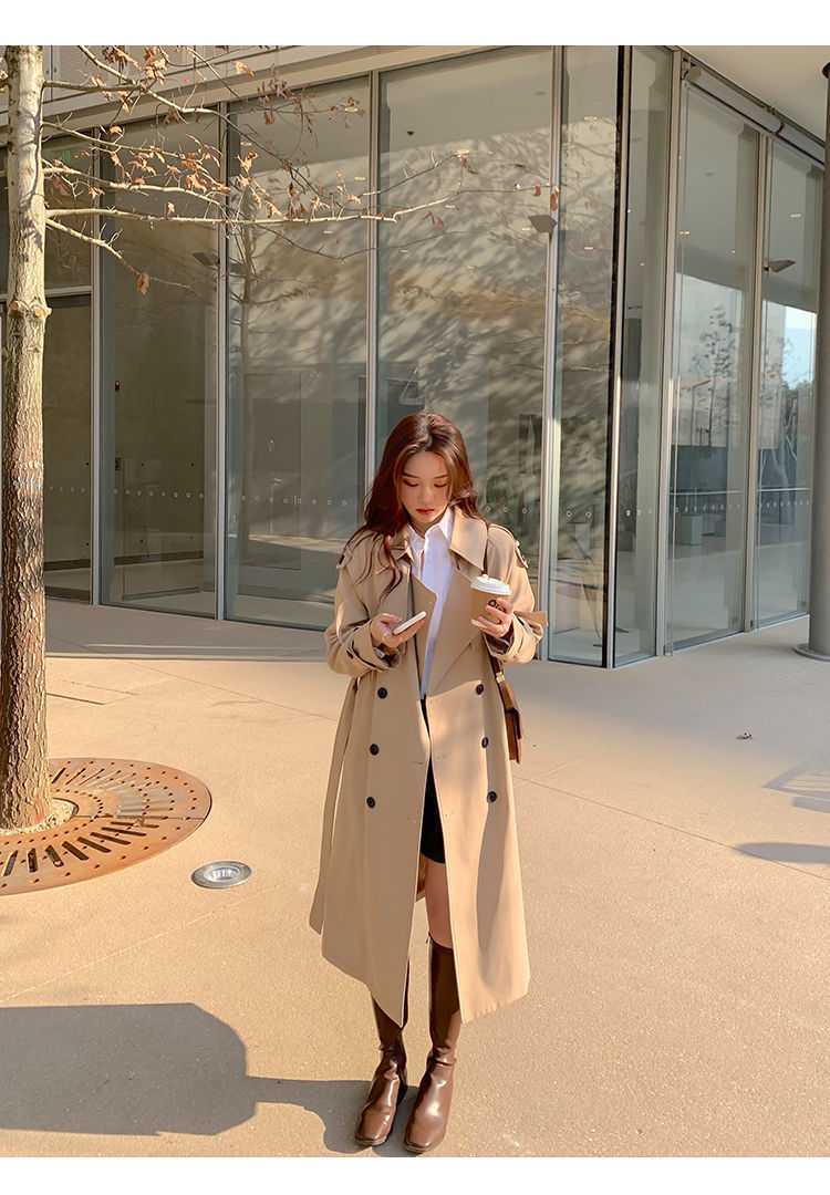 Spring trench coat