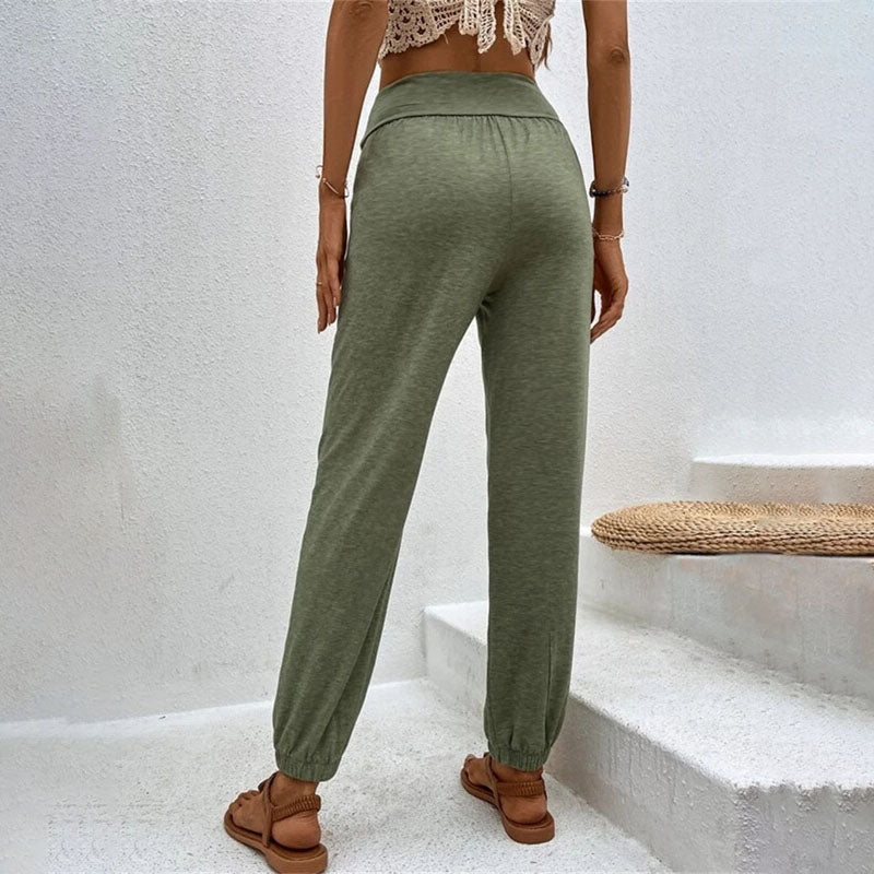 GR – Plain casual trousers