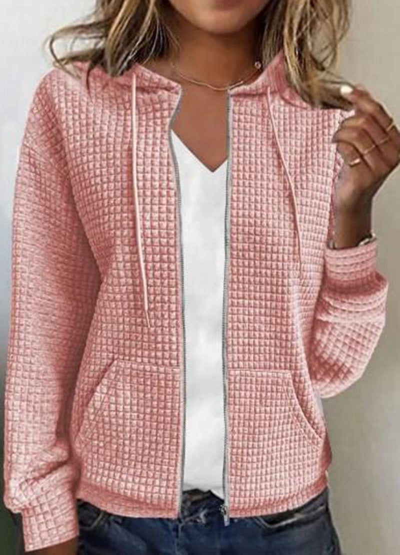 GR | Structured jacket with zipper 