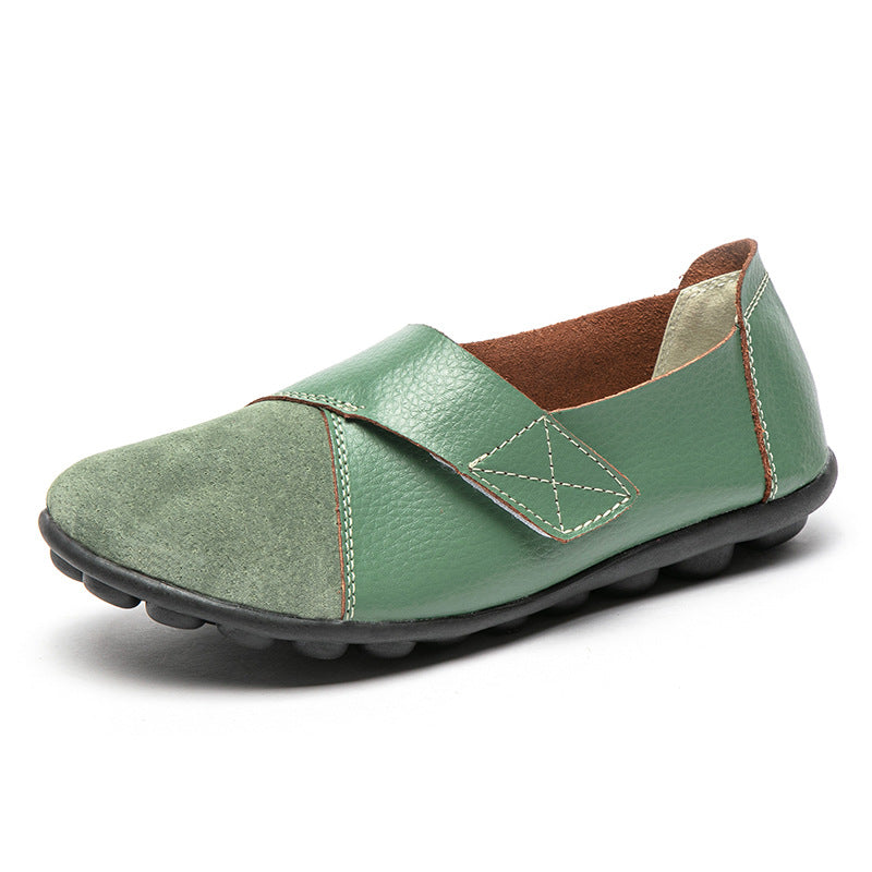 GR | Orthopedic Leather Slip-On Loafers for Women