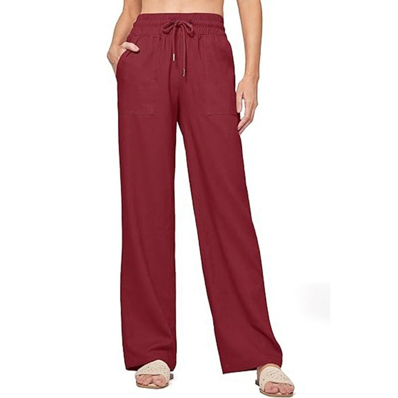 Damen Bequeme Weite Sommerhose GR